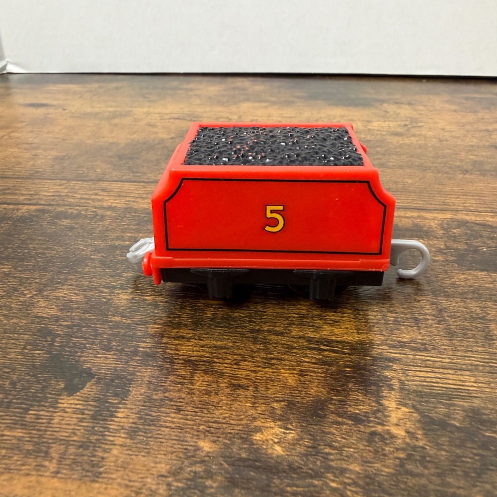 Mattel Thomas Friends James Red Coal Tender Car Track Master 2013 Train Toy